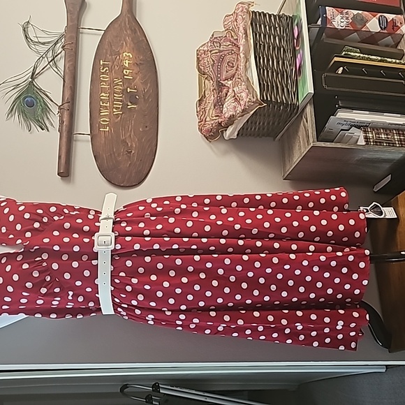 NWT retro style dress polkadot sz 8 - Picture 2 of 8